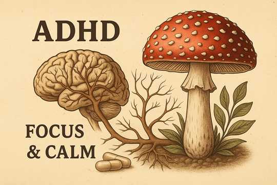 Amanita and ADHD: Natural Support for Focus and Calm