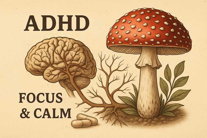 Amanita and ADHD: Natural Support for Focus and Calm
